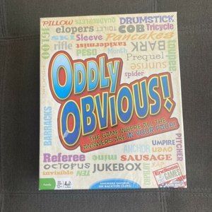 Oddly Obvious! Endless Games Card Game Party Family Sealed New Fun